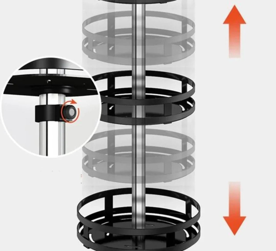 Dreh-Organizer für Zuhause – OrdnungsWunder 360